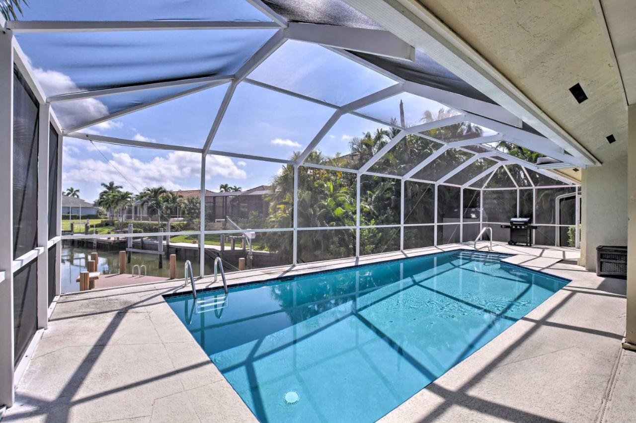 Canalfront Home With Private Saltwater Pool! 마르코 아일랜드 외부 사진